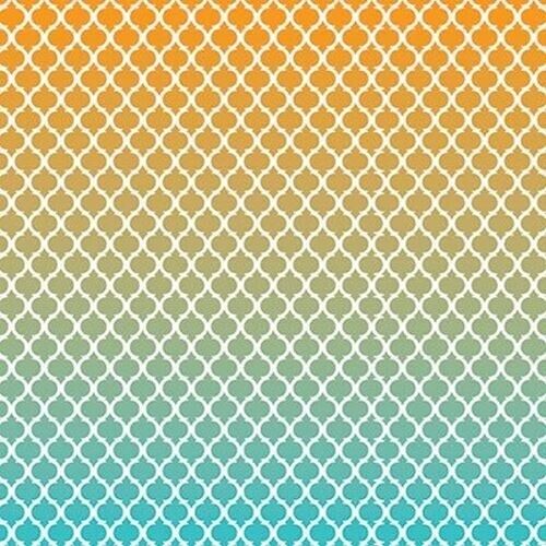 Reminisce Ombré Series SUMMER SUNSET 12X12 Paper Scrapbooksrus