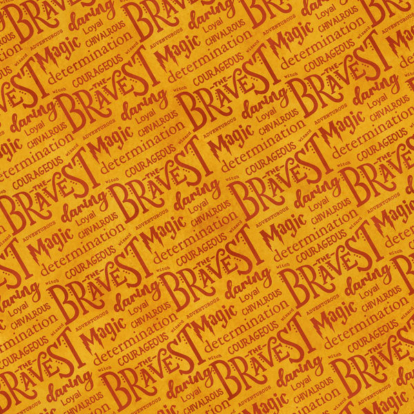 Scrapbook Customs RED & GOLD 12"X12” Paper Pack Harry Potter