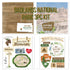 BADLANDS KIT Papers and Stickers 3pc National Park South Dakota