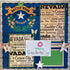 Premade Scrapbook Page NEVADA (1) 12"x12" Travel