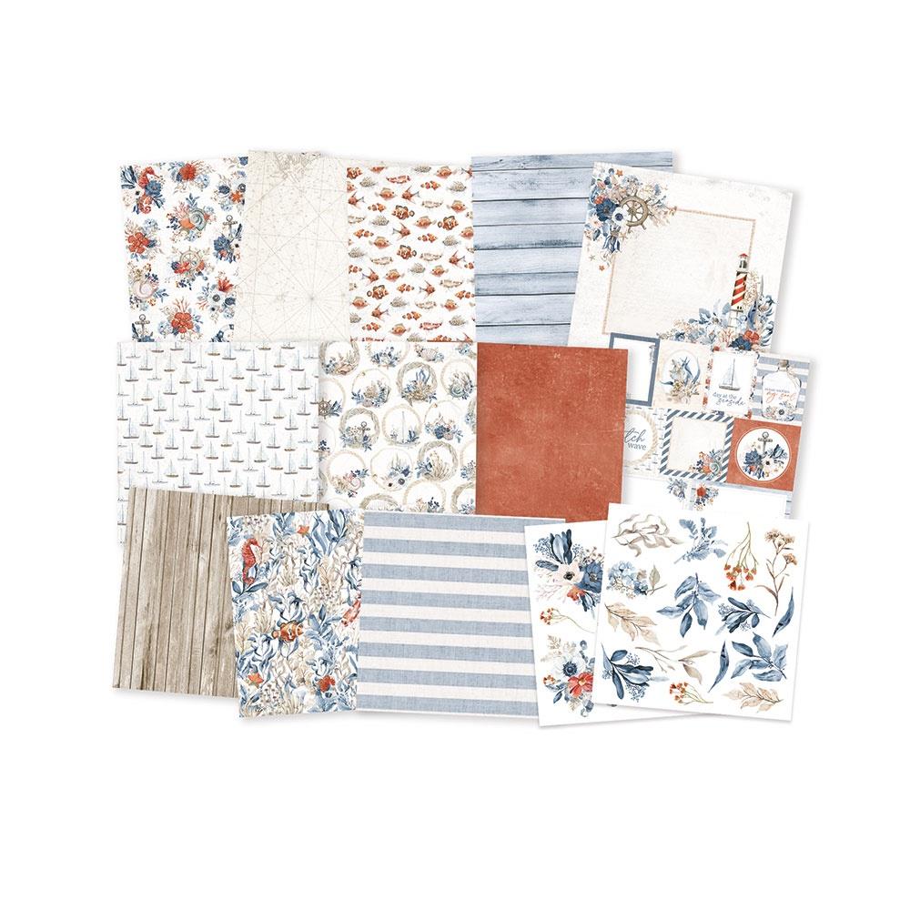 P13 SEA LA VIE 6"X6" PAPER PACK Scrapbook Pad