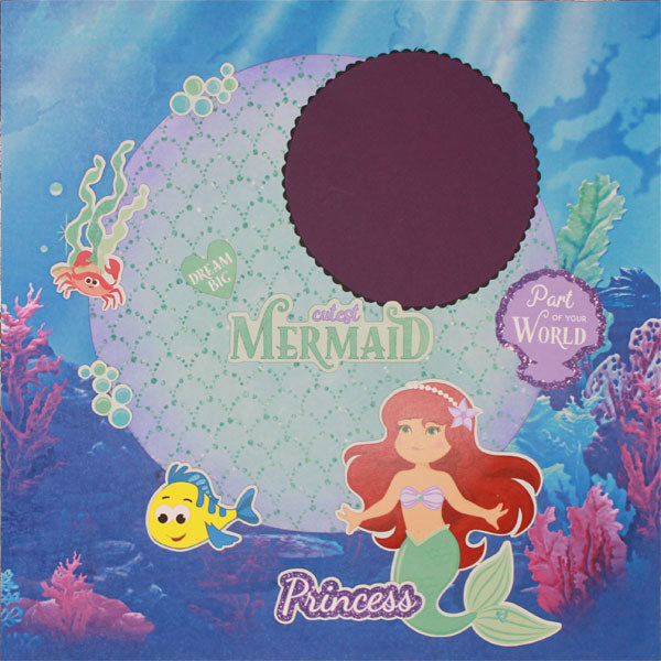 WATER PRINCESS KIT Ariel Little Mermaid 10pc