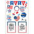 Scrapbook Customs 4TH OF JULY EMBELLISHMENTS Laser DieCuts