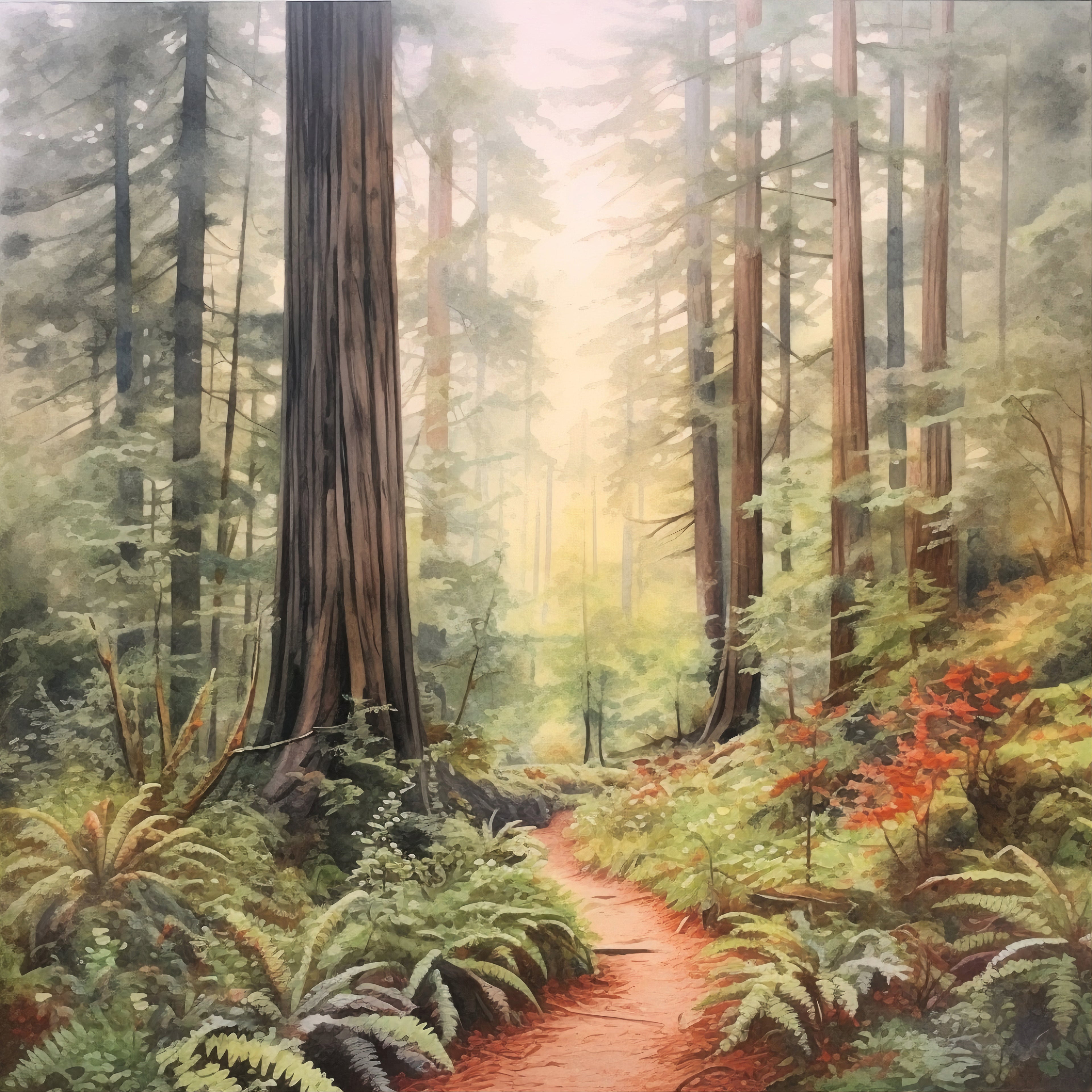 Scrapbooksrus REDWOODS & CALIFORNIA KIT 12pc 12"x12" Scrapbook Paper