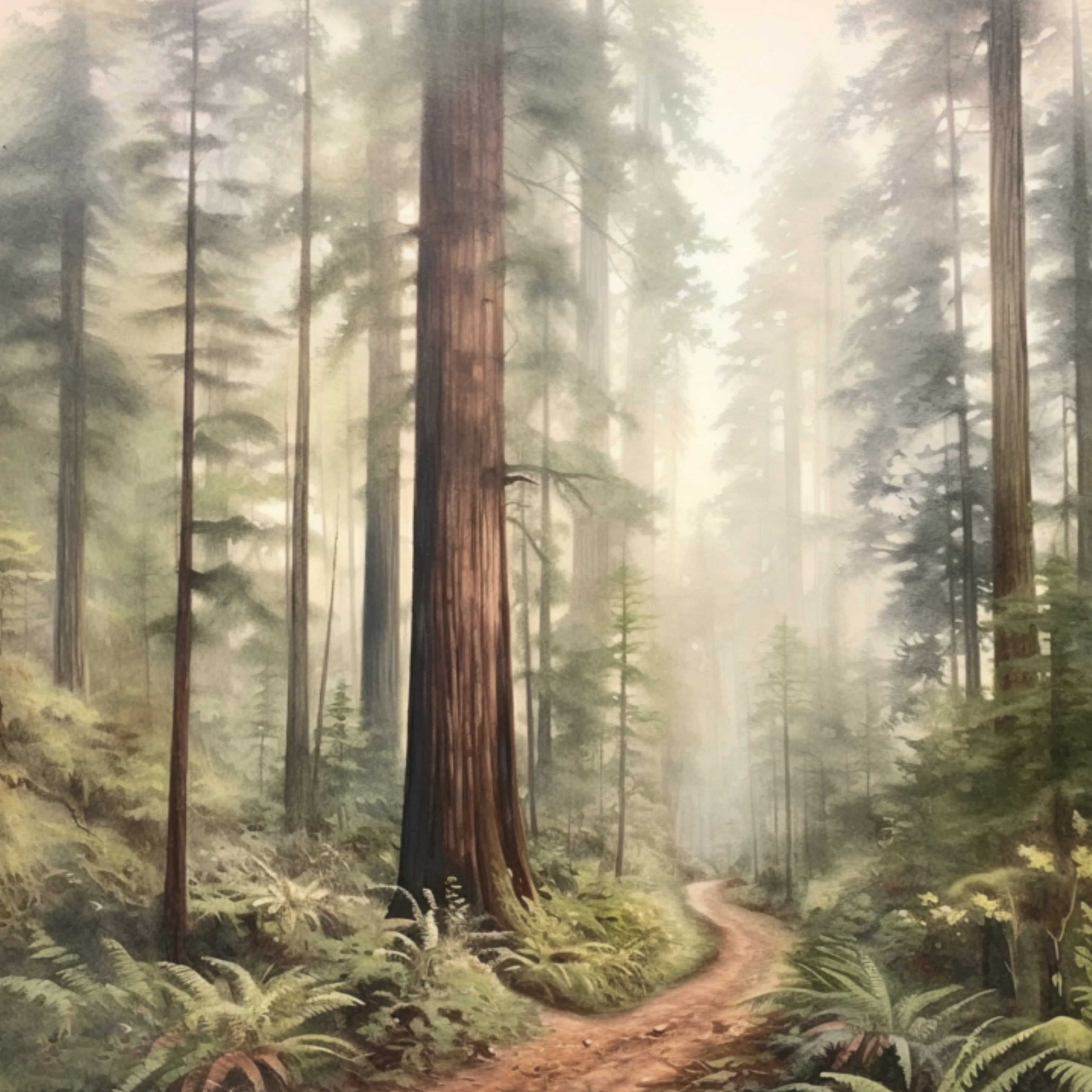 Scrapbooksrus REDWOODS & CALIFORNIA KIT 12pc 12"x12" Scrapbook Paper