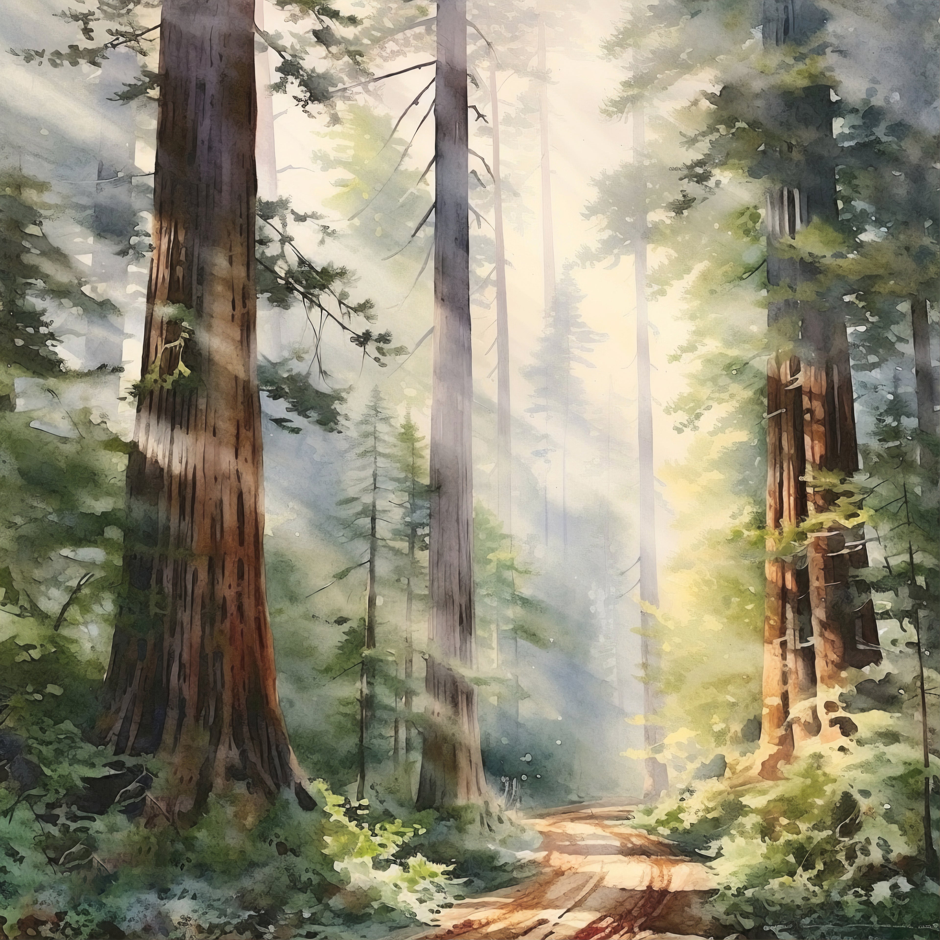 Scrapbooksrus REDWOODS & CALIFORNIA KIT 12pc 12"x12" Scrapbook Paper