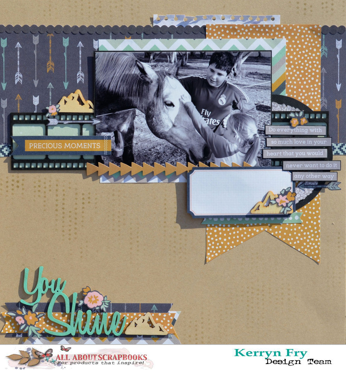 Kaisercraft Hide And Seek DEER 12X12 Scrapbook Paper Scrapbooksrus