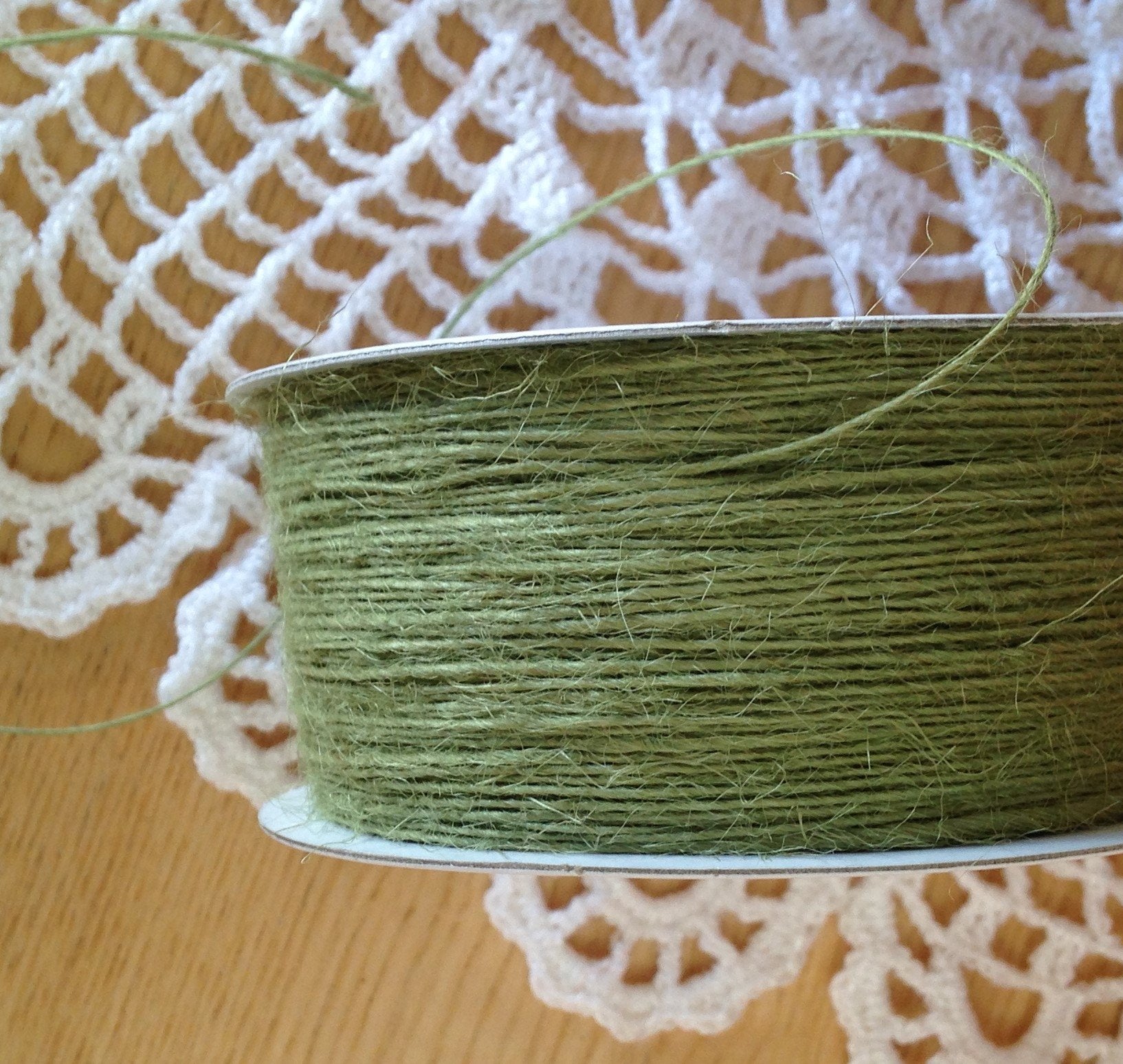 Creative Impressions Jute Twine String DARK GREEN 4 yards