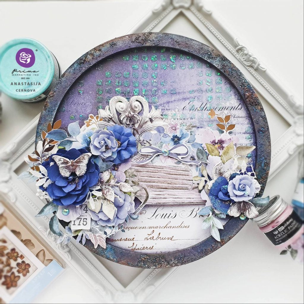 Prima Watercolor Floral EPHEMERA Die Cuts 77pc Scrapbooksrus