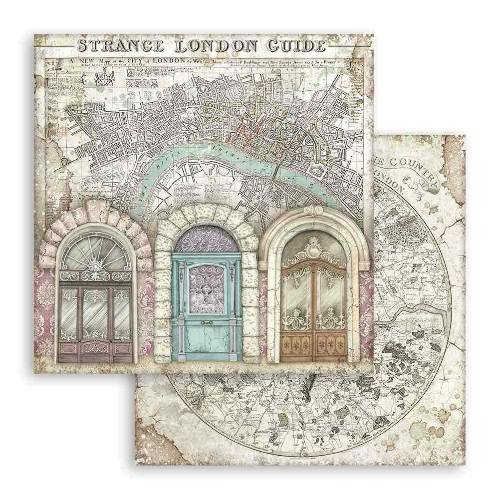 Stamperia LADY VAGABOND 12"X12" Paper Pad