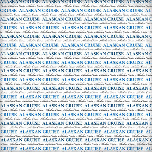 Scrapbook Customs ALASKAN CRUISE PRIDE 12"X12" Paper Scrapbooksrus