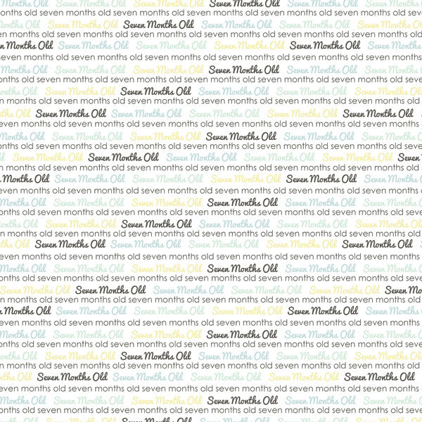 BABY’S FIRST YEAR DS Journal 12X12 Boy Paper Kit