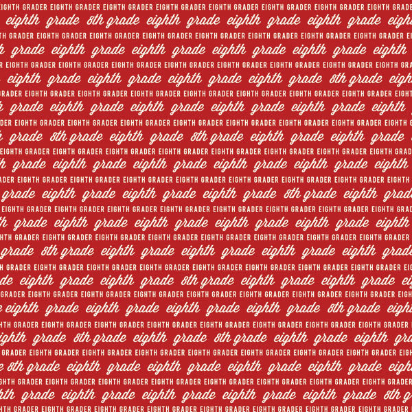 SCHOOL YEARS 12"X12" Paper Kît 14pc Scrapbook Customs