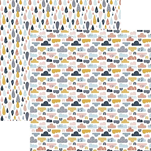Reminisce BE KIND Scrapbook Paper Pack 2pc Scrapbooksrus
