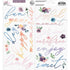 Pinkfresh Studio Just A Little Lovely PUFFY PHRASE STICKERS 26pc. Scrapbooksrus