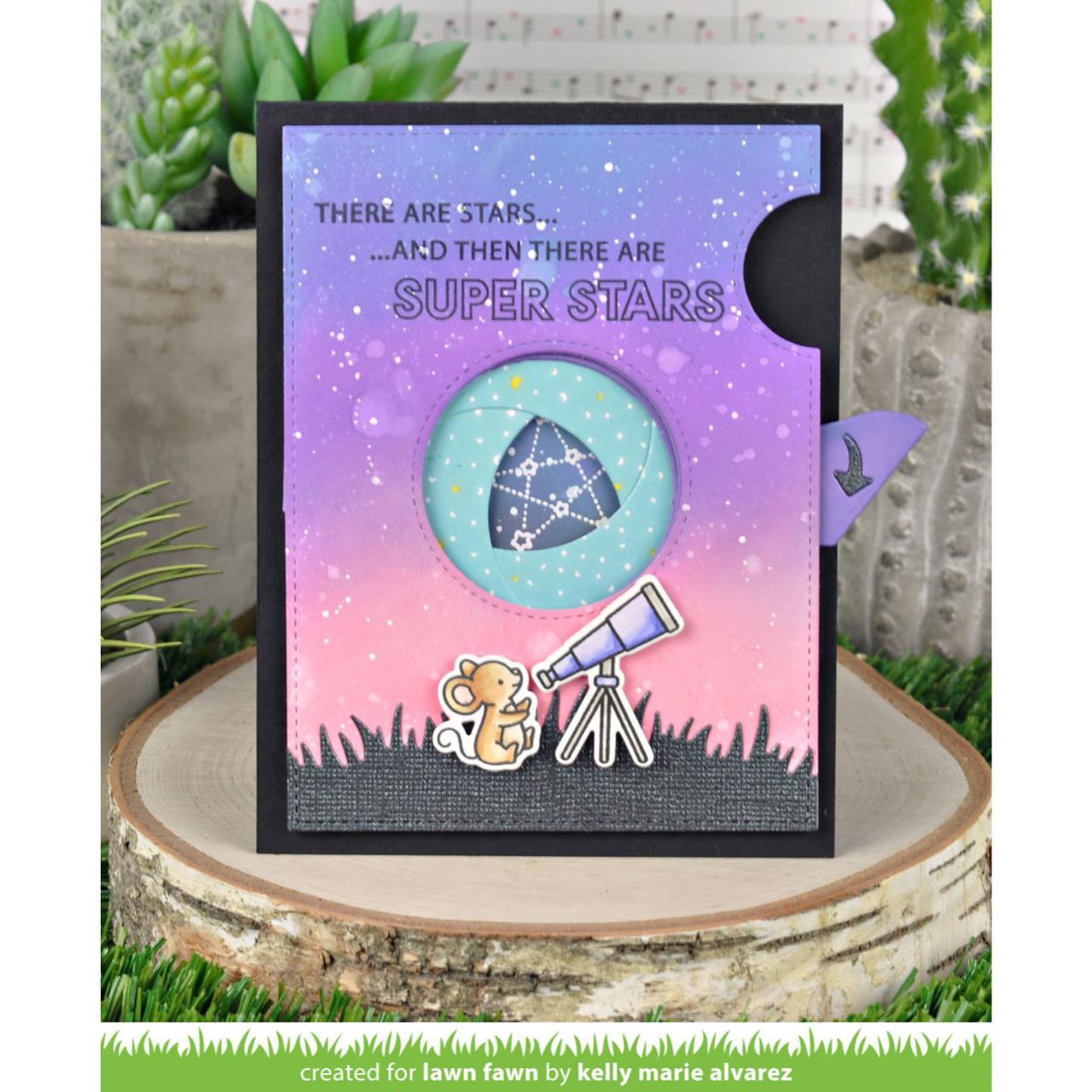 Lawn Cuts MAGIC IRIS  ADD-ON Custom Craft Dies 2pc Scrapbooksrus