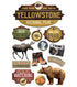National Park Paper House YELLOWSTONE 3D Stickers 13pc Scrapbooksrus