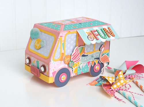 Echo Park Summer Dreams ELEMENT STICKERS 12”X12” Sheet Scrapbooksrus