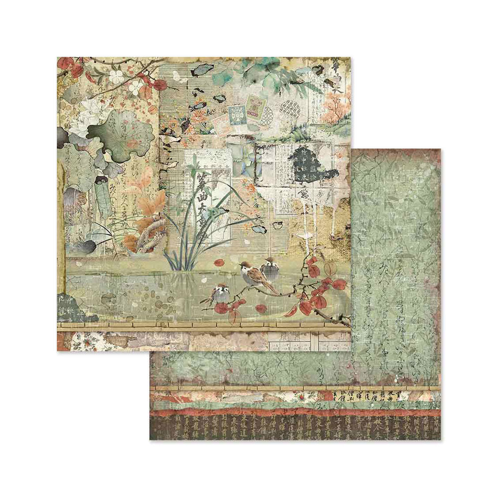 Stamperia ORIENTAL GARDEN 12"X12" Paper Pad Scrapbooksrus