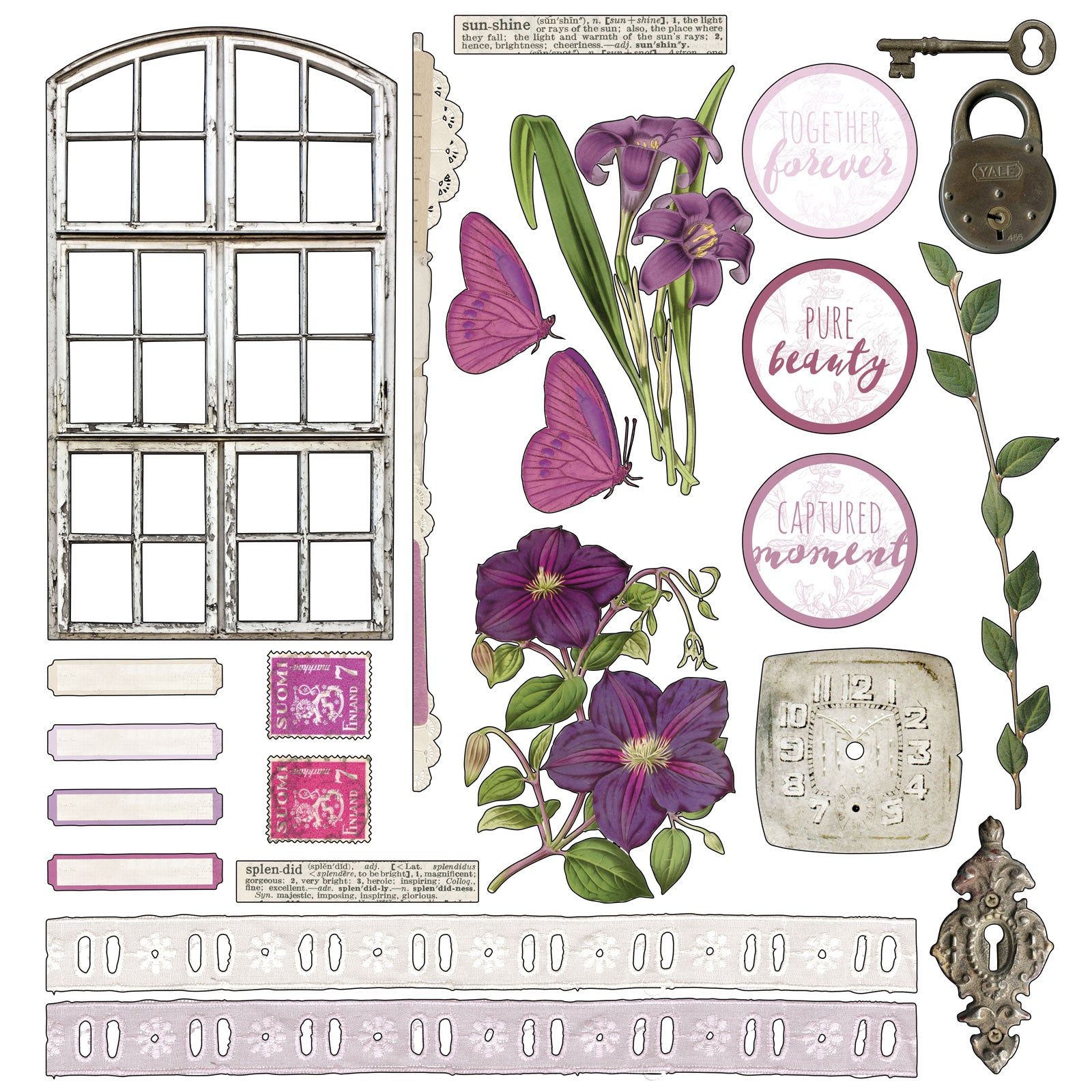 Moxxie CURVE BALL SOFTBALL 12"X12" Scrapbook Kit Scrapbooksrus