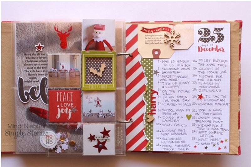 Simple Stories Color Vibe Bolds BRICK 12x12 Scrapbook Paper Scrapbooksrus