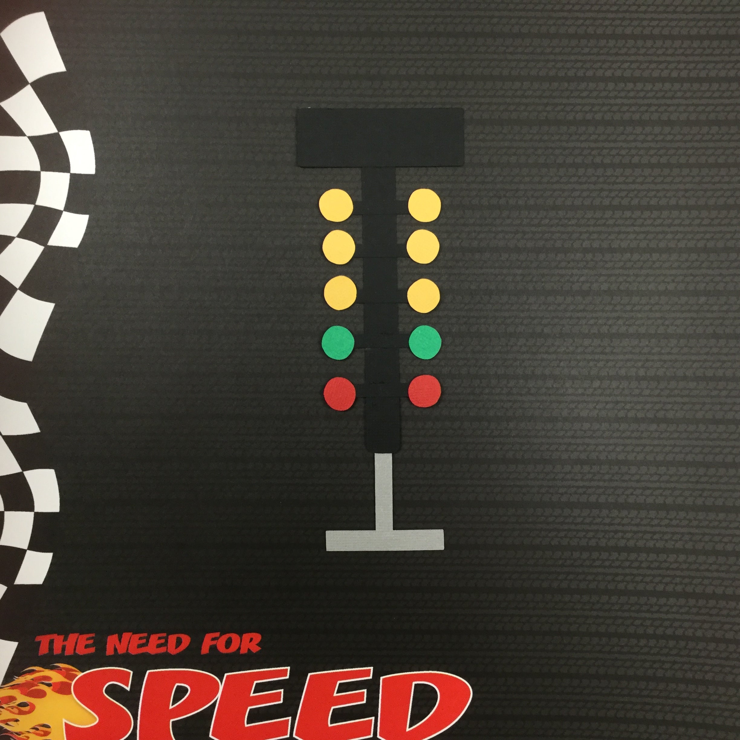 TRACK LIGHTS 3D Custom Diecuts Scrapbooksrus