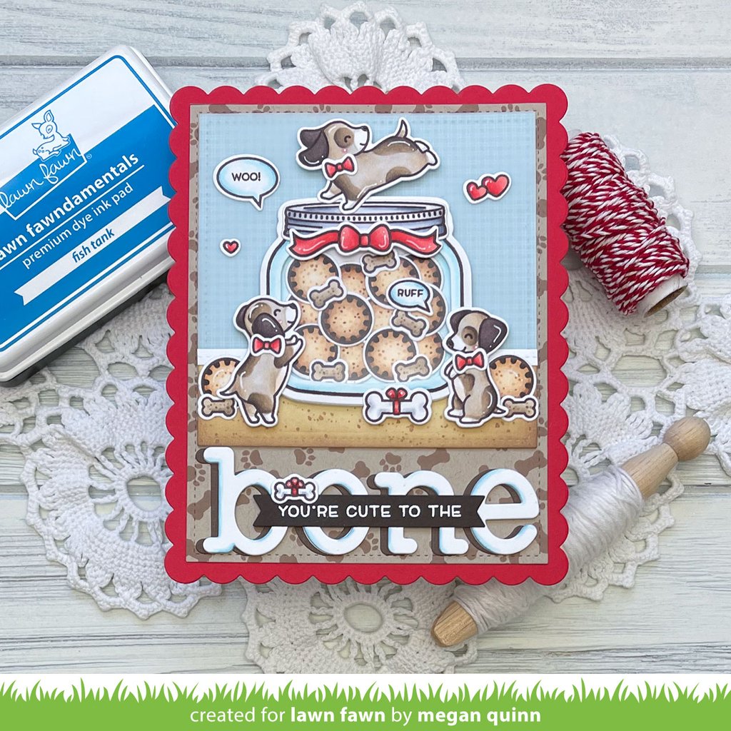 Lawn Fawn HOW YOU BEAN? ADD-ON Clear Stamps 4"X3" 18pc Scrapbooksrus