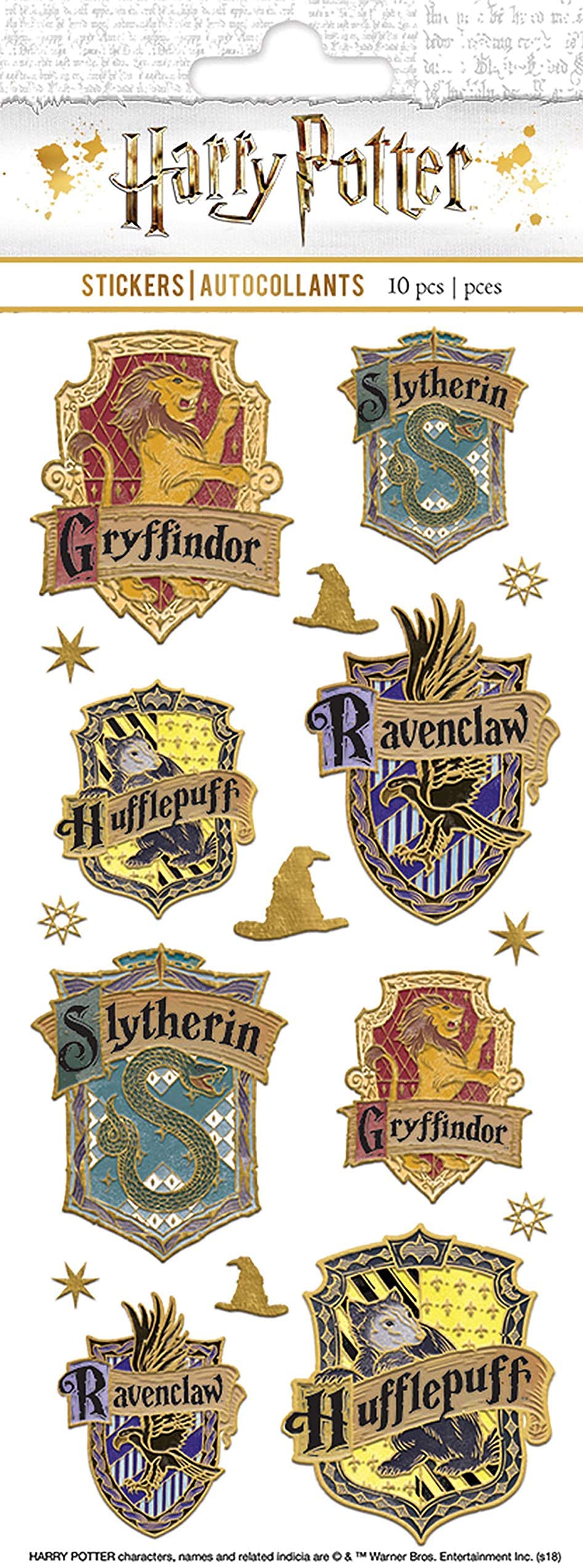Paper House Wizarding World HARRY POTTER Stickers 17pc Scrapbooksrus