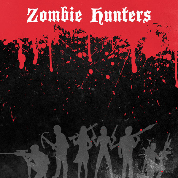 ZOMBIE HUNTERS Halloween 12"X12" Scrapbook Customs Paper Scrapbooksrus