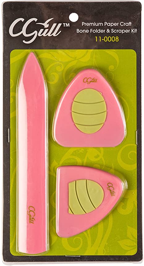 CGull Premium Craft BONE FOLDER & SCRAPER Kit Scrapbooksrus