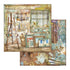 Stamperia ATELIER DES ARTS SBB775 12"X12" Scrapbook Paper Scrapbooksrus