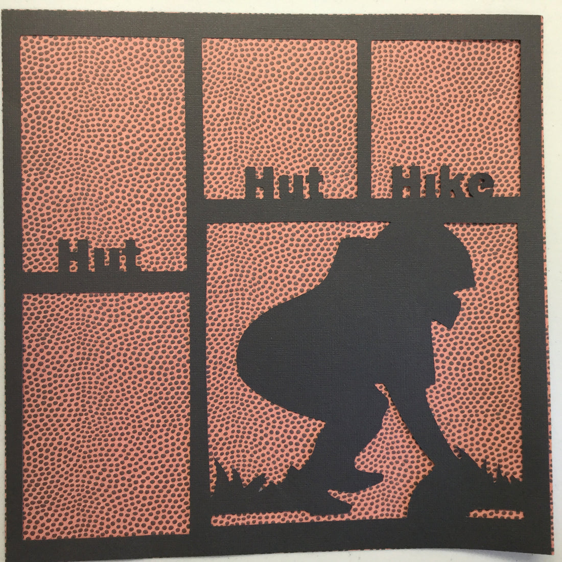 Page Frame SPORTS BLACK 12"x12" Scrapbook Overlays