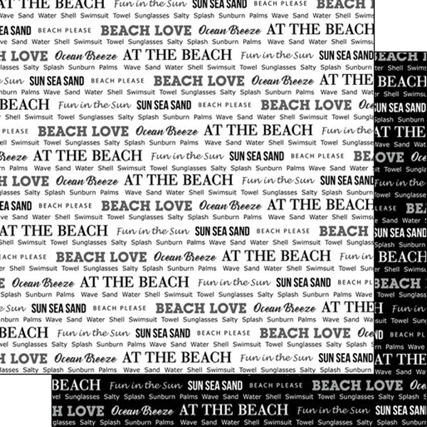 AT THE BEACH PRIDE 2 12X12 Paper Scrapbook Customs Scrapbooksrus