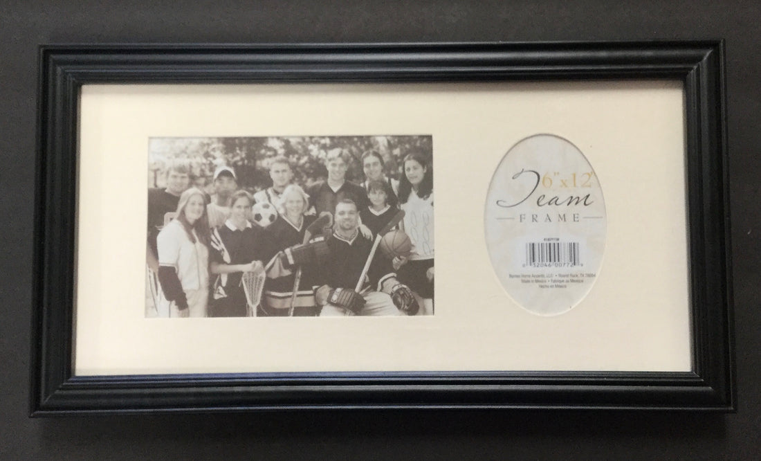 Burnes Home Accents 6”x12” TEAM FRAME Scrapbooksrus