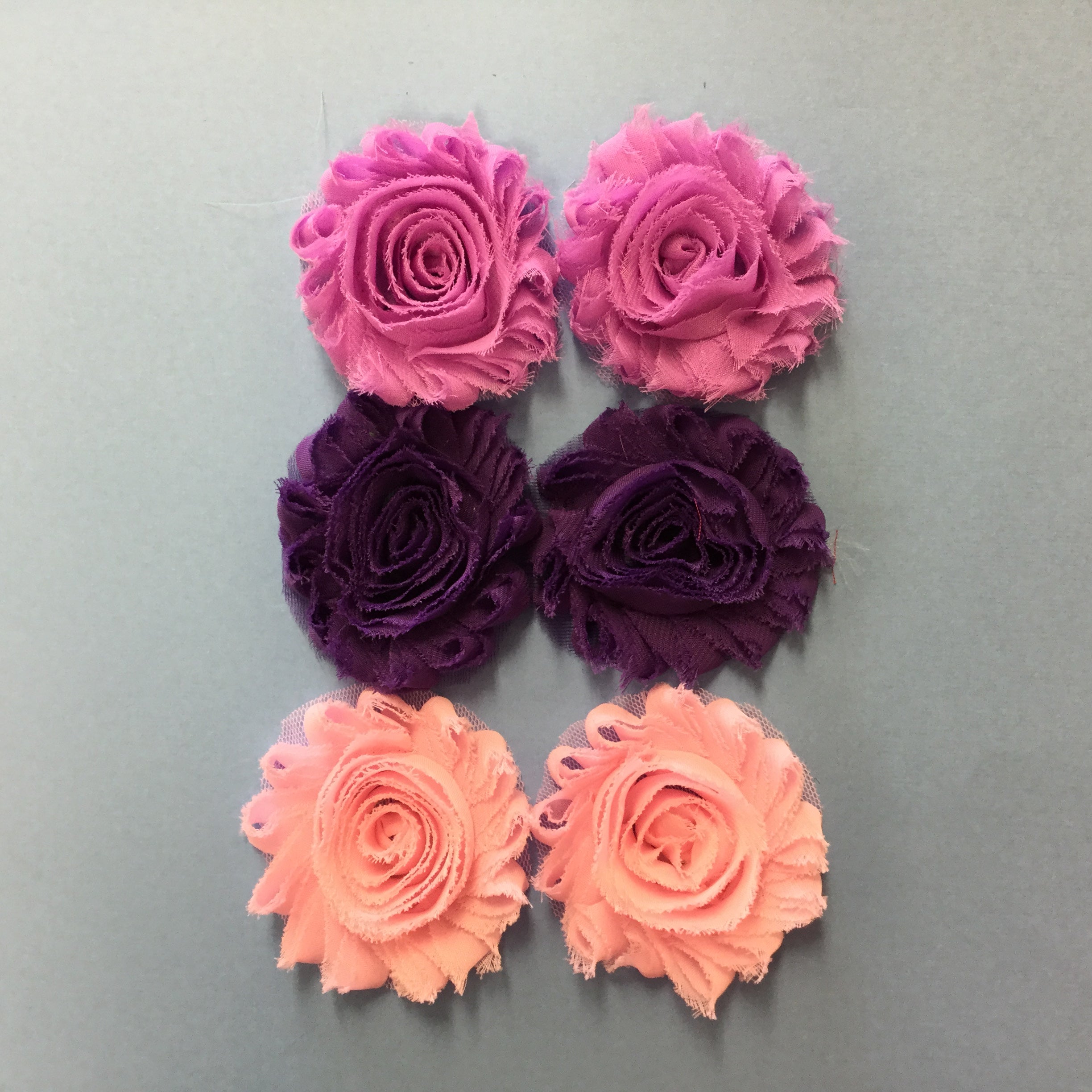 Large Flowers 6pc Scrapbooksrus