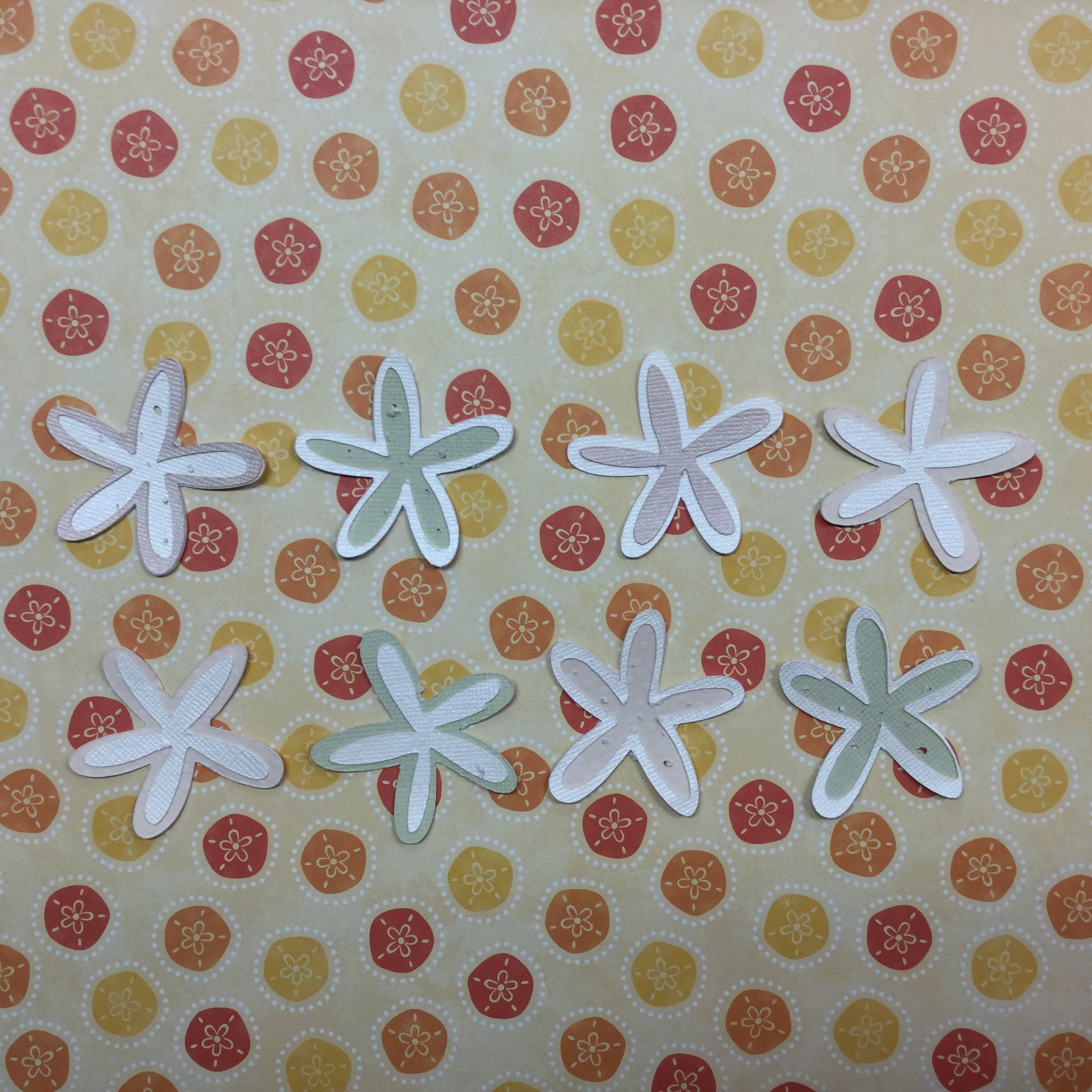 SEASHELLS Diecut Beach Scrapbook Die Cuts Scrapbooksrus