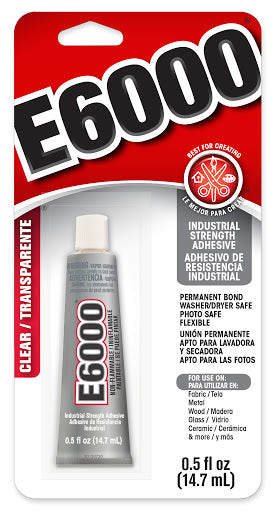 Eclectic E6000 Industrial Strength Adhesive .5 oz Scrapbooksrus