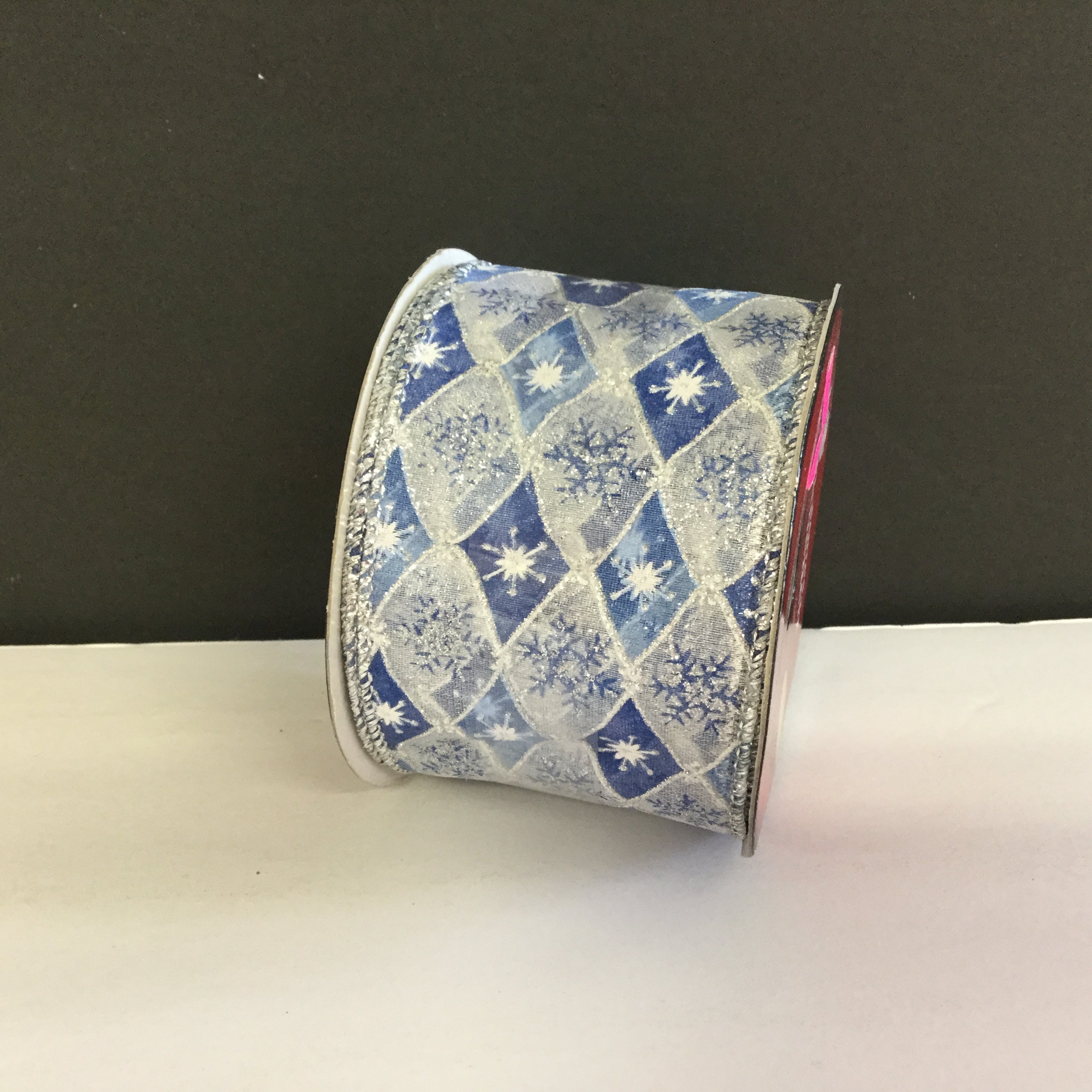 Holiday Bow-Tique WINTER Wire Edge Ribbon Scrapbooksrus