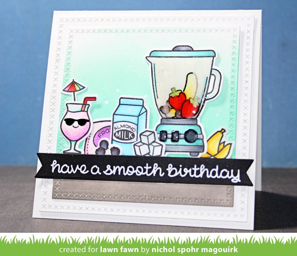 Lawn Fawn SO SMOOTH Clear Stamps 26pc Scrapbooksrus