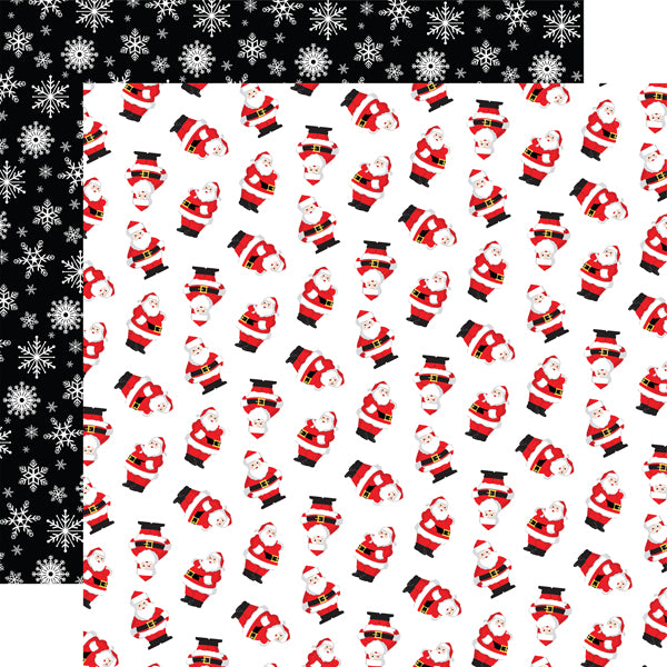 Carta Bella Christmas Cheer COMING TO TOWN 12"x12" Paper Scrapbooksrus