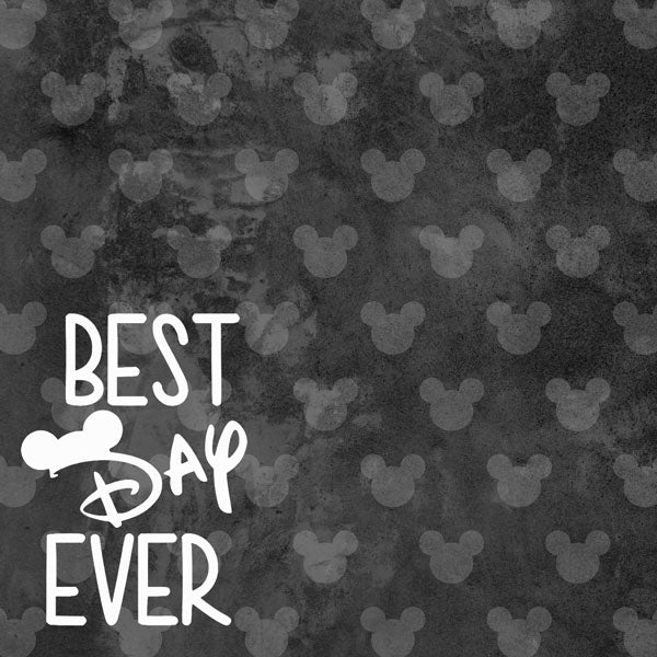 BEST DAY EVER DS 12"X12" Scrapbook Paper Scrapbooksrus