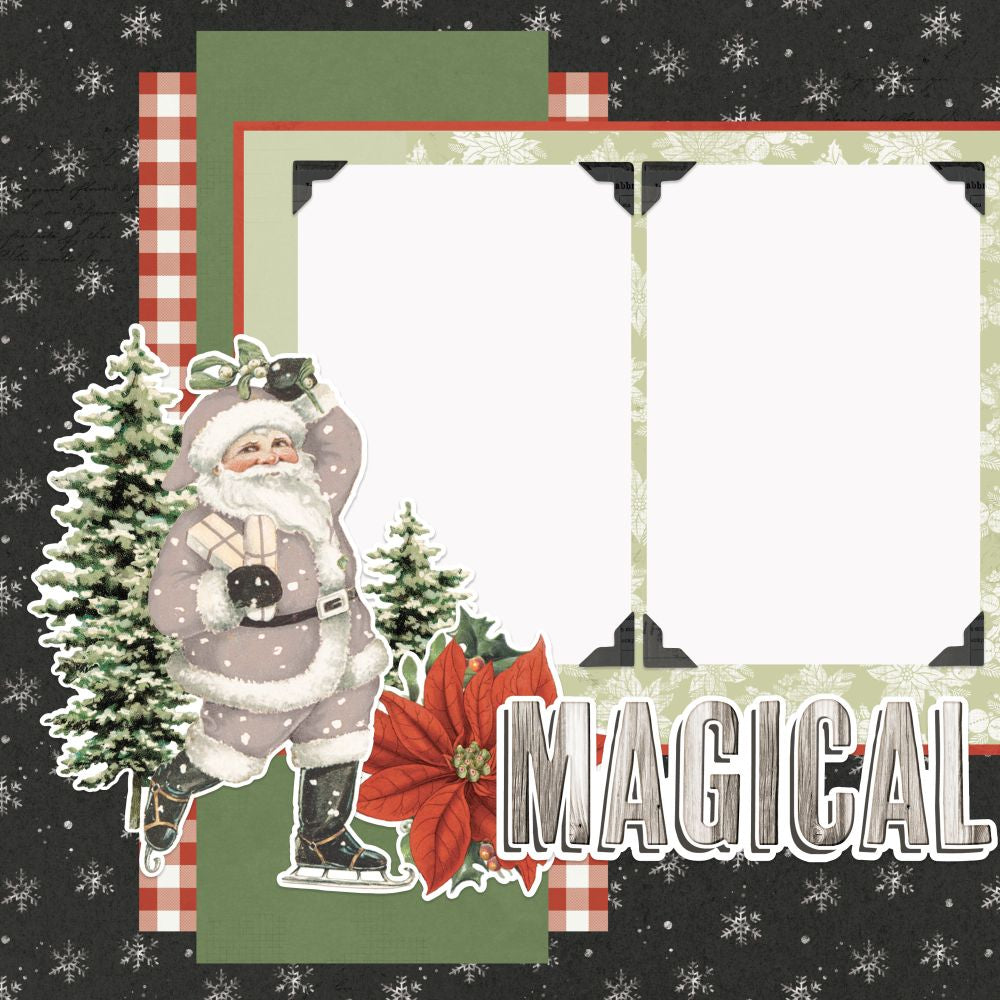 Simple Stories Simple Pages MAGICAL SEASON Page Kit Scrapbooksrus