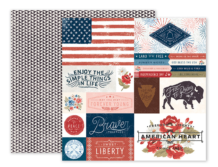 Pink Paislee SWEET FREEDOM @ScrapbooksRUs