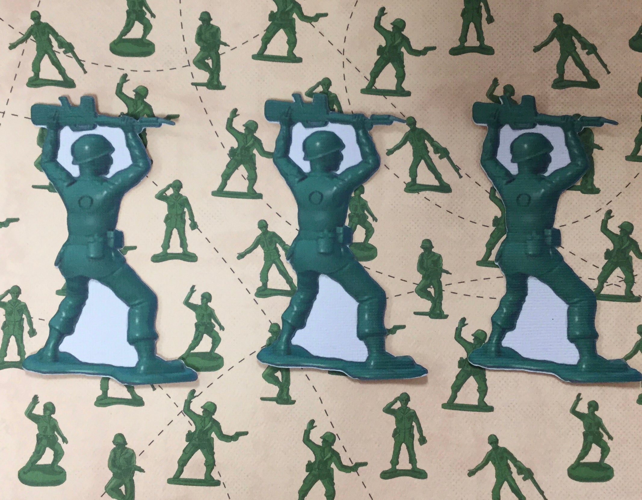 Toy Story TOY SOLDIERS Custom Scrapbook Die Cut Embellishments Scrapbooksrus