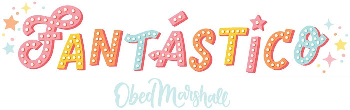 American Crafts Obed Marshall FANTASTICO 12"X12" Paper Pad 48pc Scrapbooksrus