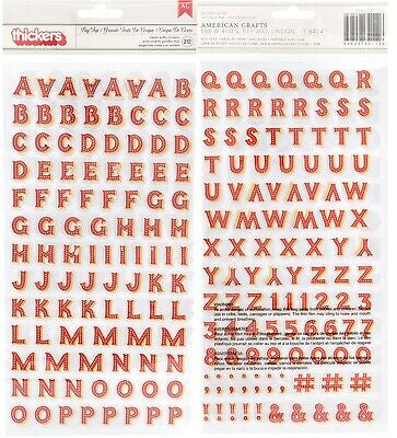 Pebbles BIG TOP DREAMS Matte Puffy Stickers Scrapbooksrus