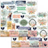 Stamperia LOVE STORY QUOTES SBB723 12"X12" Scrapbook Paper Scrapbooksrus