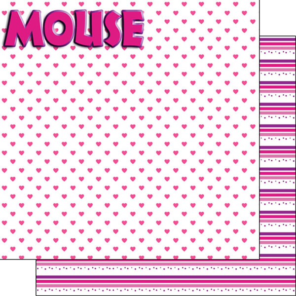 Disney MAGICAL MOUSE GIRL- RIGHT DS 12"X12" Paper Scrapbooksrus