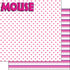 Disney MAGICAL MOUSE GIRL- RIGHT DS 12"X12" Paper Scrapbooksrus