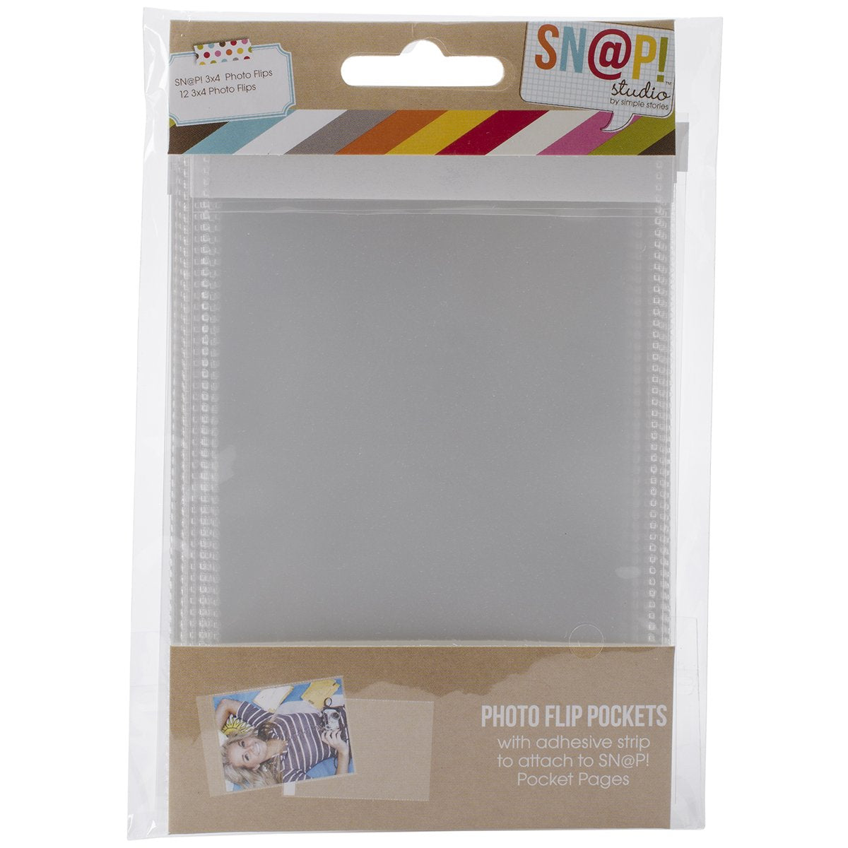 Simple Stories Sn@p 4x6 Photo Flip Pockets Scrapbooksrus